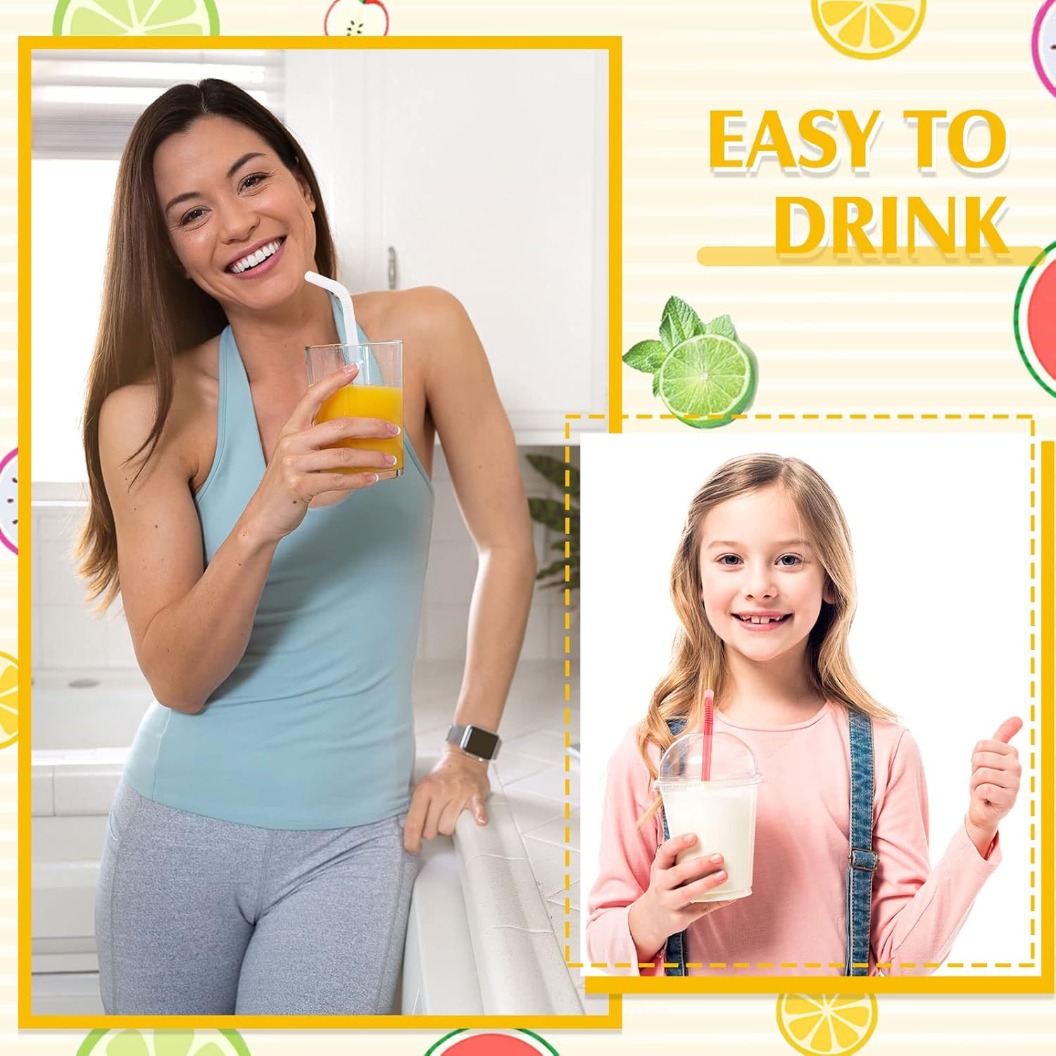 Vasos Reutilizables De Boca Ancha Para Batidos, Tazas De Té | Meses Sin