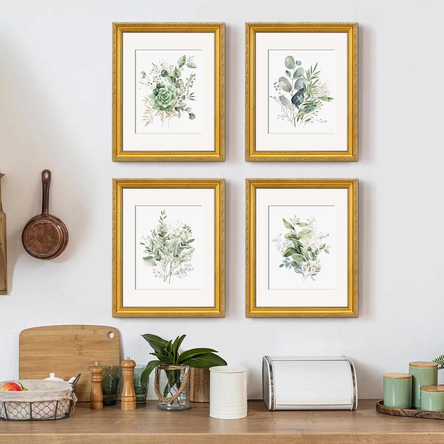 Vintage 11x14 Picture Frame,Antique Gold Photo Frames with Real Glass Front,Ornate Picture Frames Display 8x10 with Mat or 11x14 Frame Without, Wall Décor,1 Pack,Gold