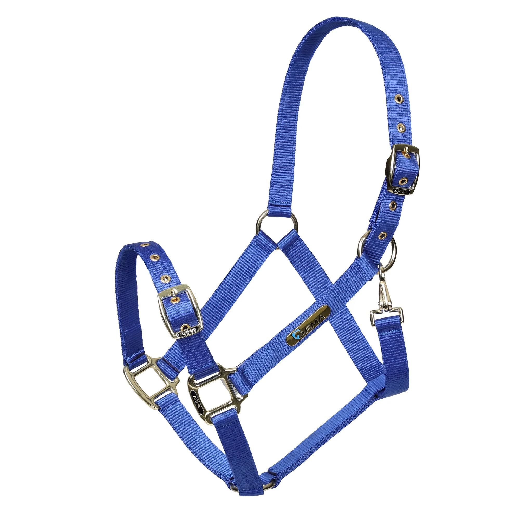 Arma Adjustable Headcollar - Pony Blue