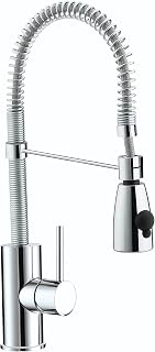 Bristan TG SNK C Target Professional Kitchen Sink Mixer Tap with Pull Out Hose, Chrome
