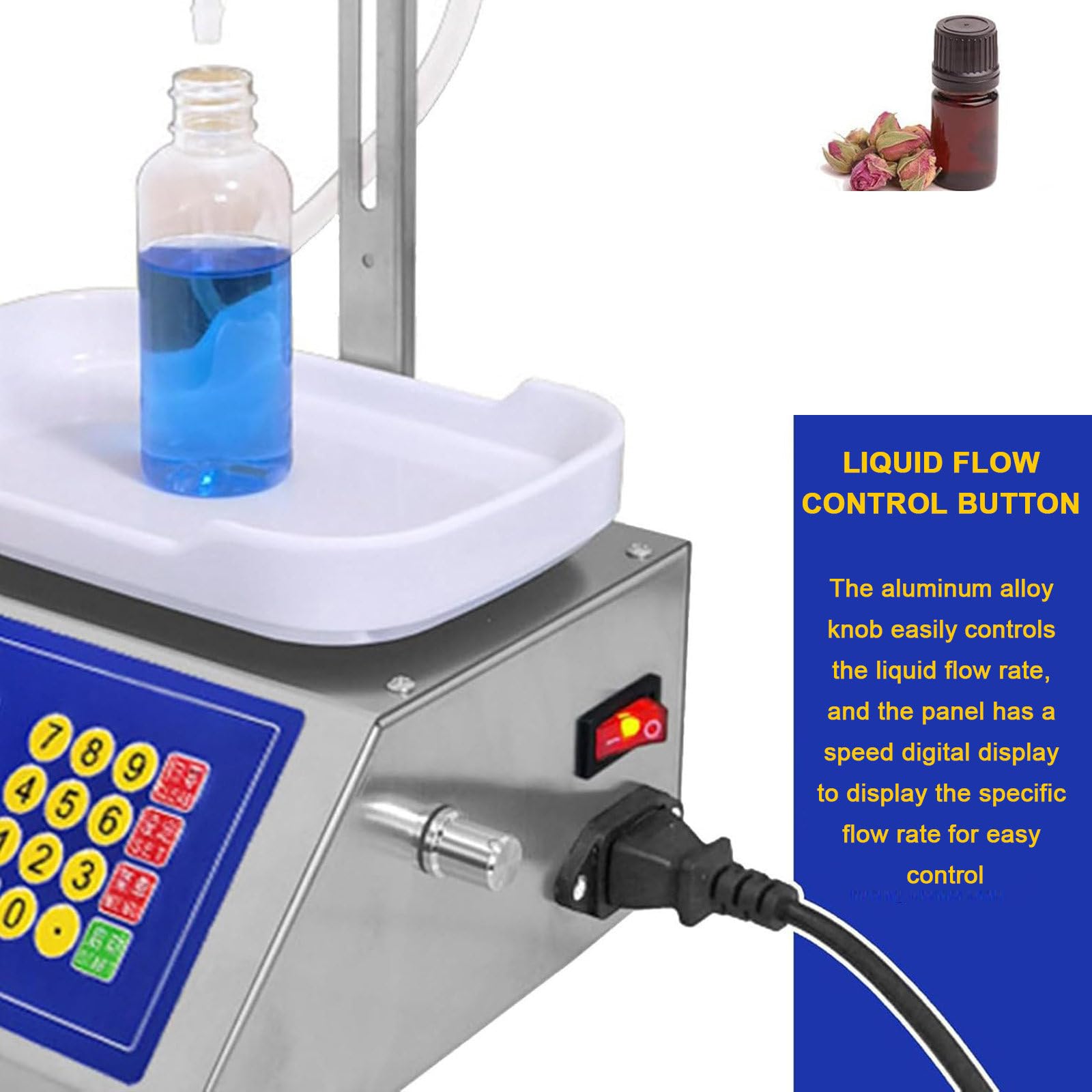Máquina llenadora de líquidos,máquina llenadora de botellas,bomba peristáltica,embotelladora de 2 a 8000 g para líquidos, máquina llenadora por pesaje para aceites esenciales y líquidos orales. 3200