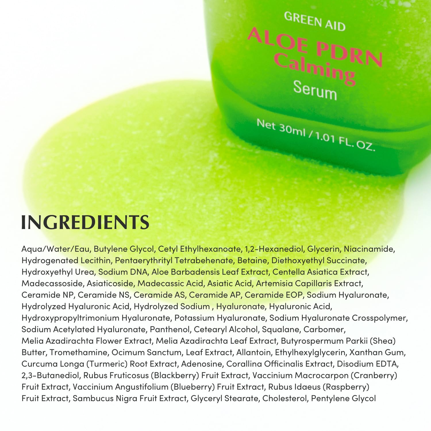 Aloe PDRN Calming Serum – Hassas ve Akneye Eğilimli Ciltler için Yatıştırıcı ve Onarıcı