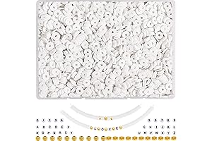 JMUQ 4500pcs Clay Beads Bracelet Making Kit: Unleash Your Creativity!