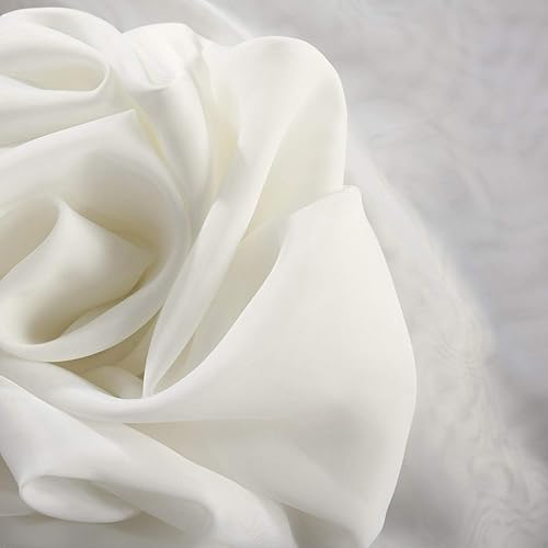 Miniatura 5 de HPD Half Price Drapes SHCH-VOL3-108-DLDW - Cortina transparente extra ancha de doble capa (1 panel), 100 x 108, color blanco roto