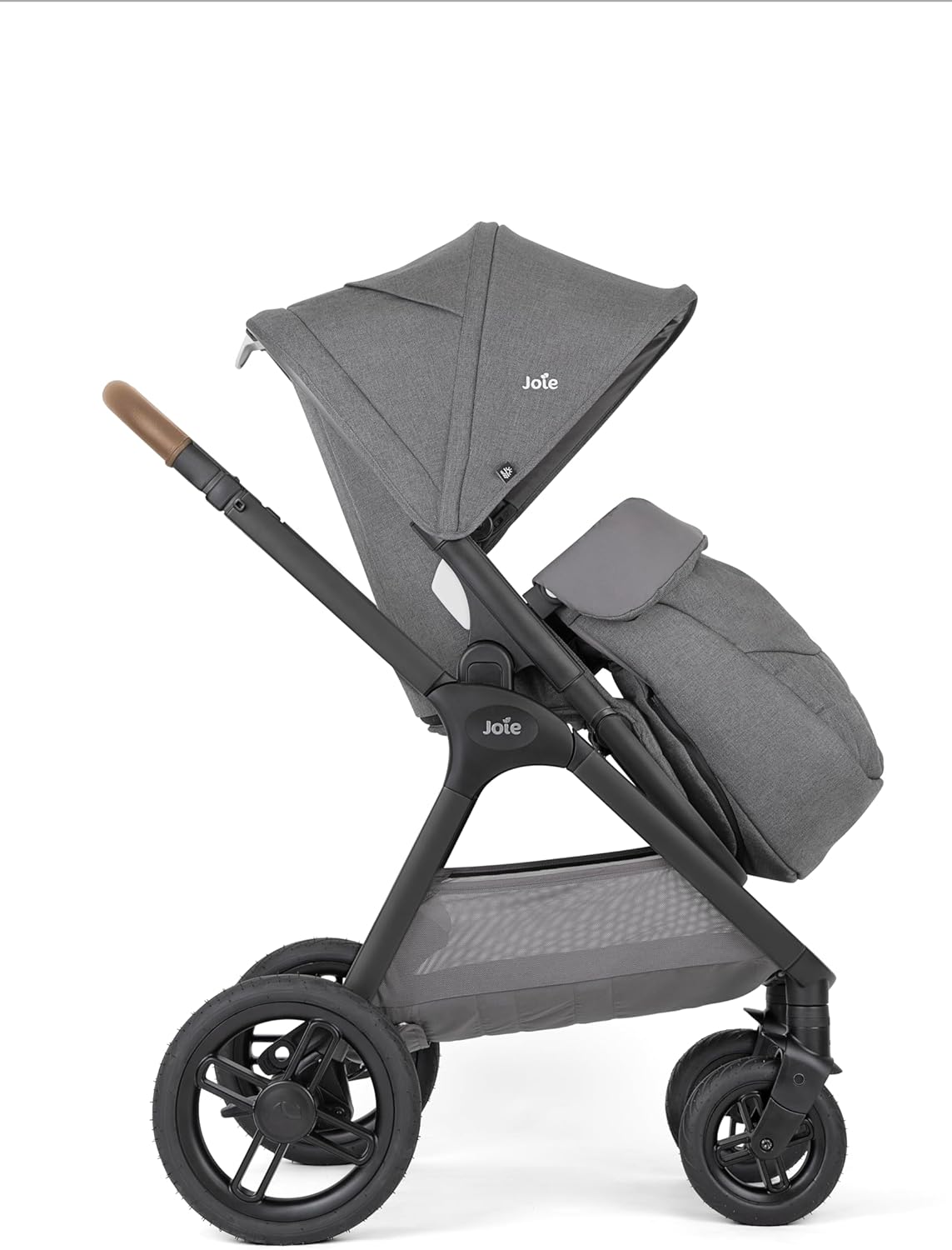 Joie Honour Thunder Reversible Stroller with the seat in the forward-facing position and canopy extended.