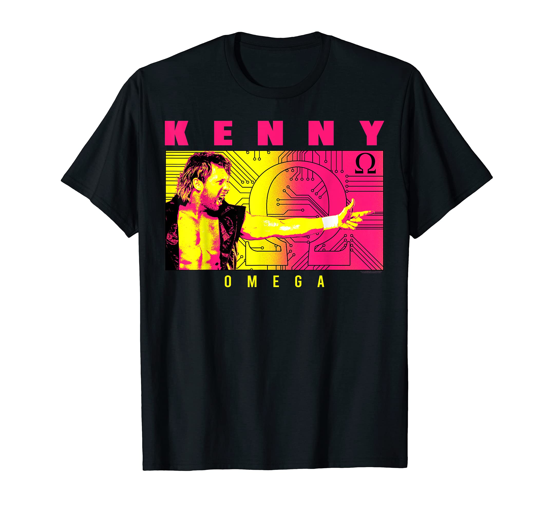 AEW Kenny Omega Character Shot T-Shirt