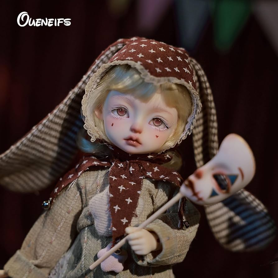 ポンポンドール Amazon.com: Oueneifs Jokerbjd 1/6 Bjd Doll Halloween Clown