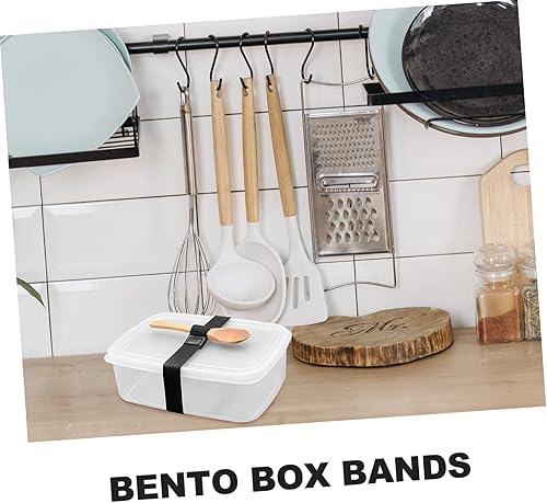 Miniatura 5 de Caja de 6 piezas Bento Box Strap Bento Accesorios Lunch Holder Box Strap Bento Box Straps Box Strap Box Tie Down Strap Outdoor Bento Box Cinturones