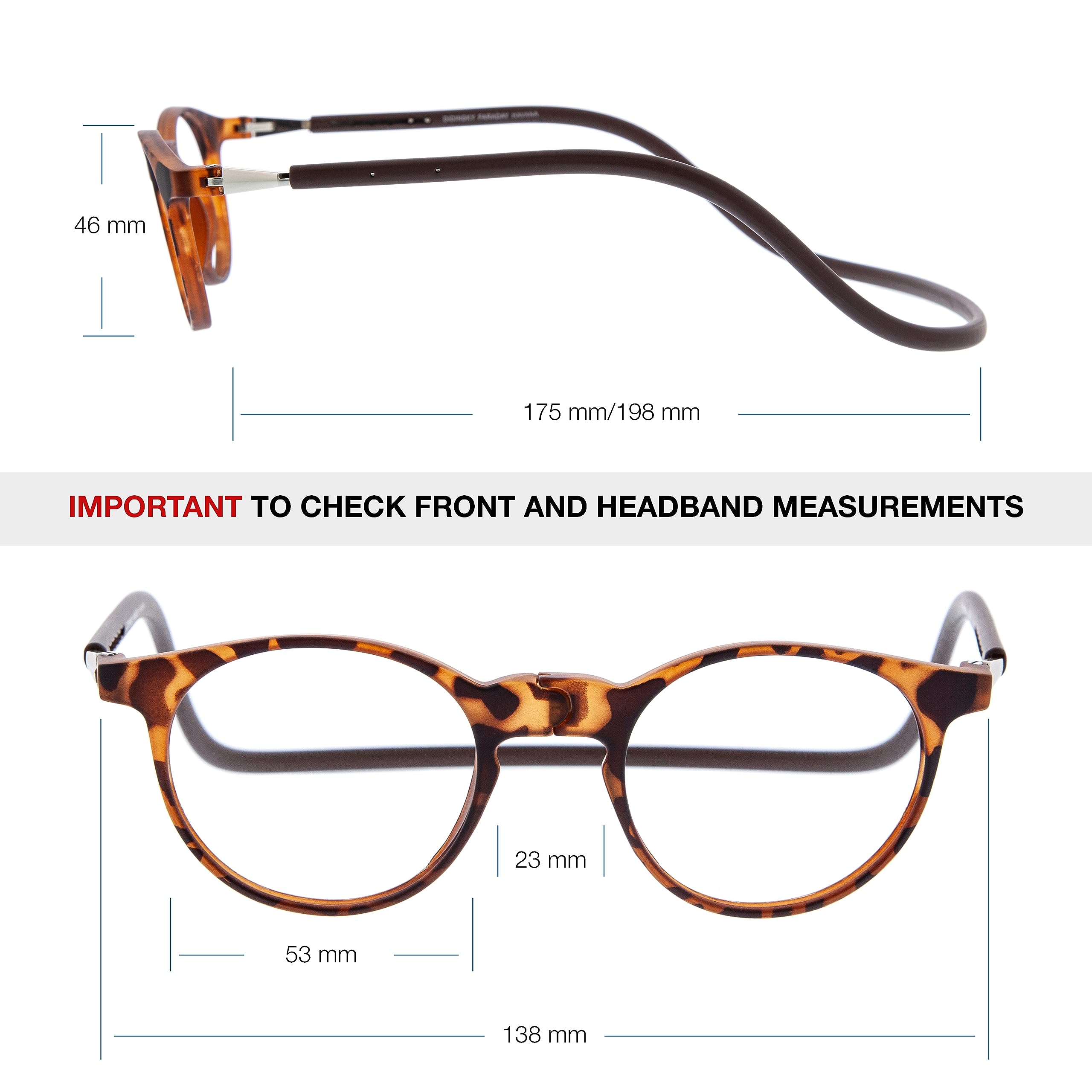 DIDINSKY Faraday lunettes de lecture, Rond Indigo +1,5 | Lunettes de lecture légères, verres antireflet et antirayures. Rondes ou carrées, plusieurs couleurs, +1,0 à +3,0.