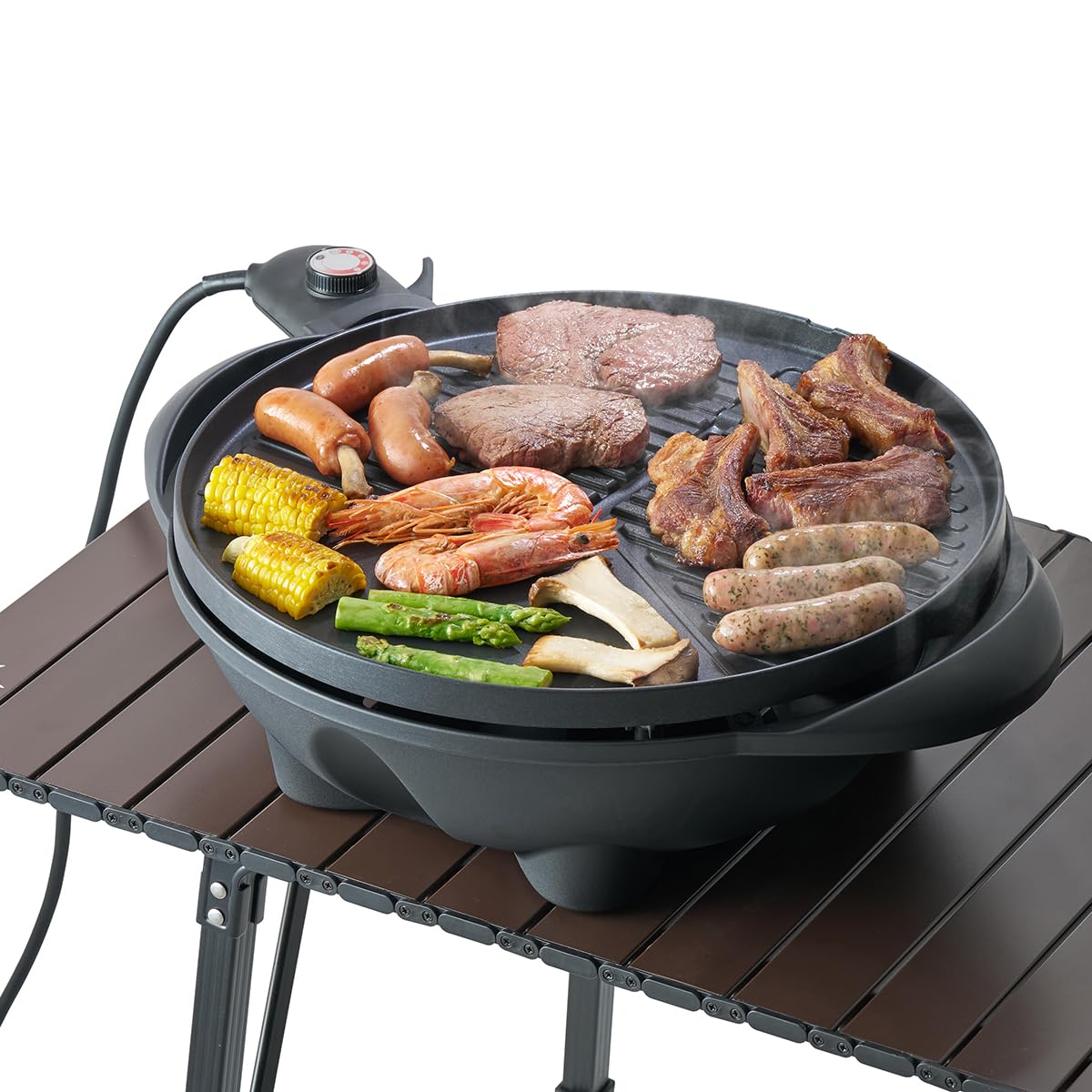 Amazon | ロゴス（LOGOS） (野電)エレキャン・ファミリーエレグリル