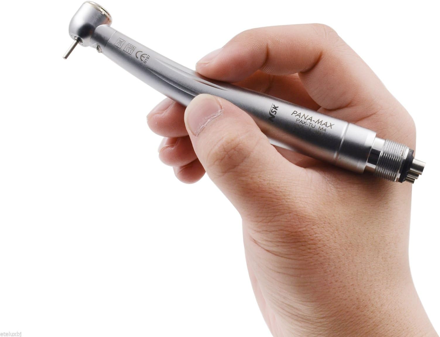 Teeth360 Adjustable Wrenches NSK Style Dental LED Air light Push Button High Speed Hand Kits 4 Hole 3 Way Spray