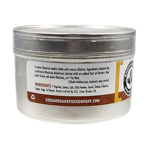 Miniatura 2 de Shenandoah Spice Co, Condimento Tex Mexicano, 8 onzas