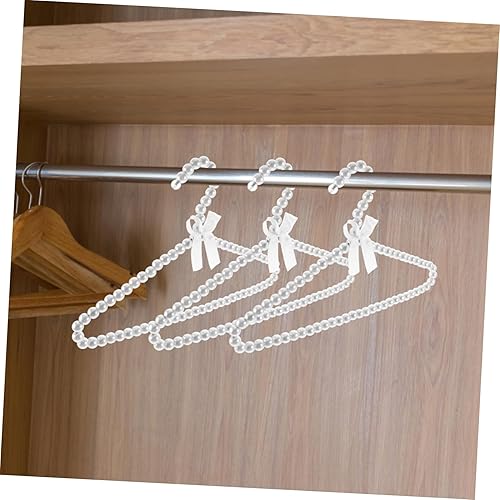 Miniatura 6 de LABRIMP 2pcs Pink Hangers Plastic Hangers Felt Hangers Abs White Baby Clothes Hangers Hangers Plastic Hangers for Closet Mini Nursery Baby Kids