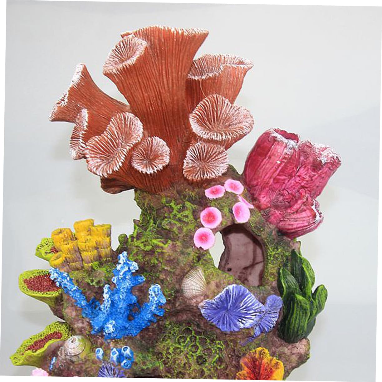 BESPORTBLE Adorno Paisajístico Acuario Rocalla Artificial Decoración Acuario Decorativa Adorno Pecera