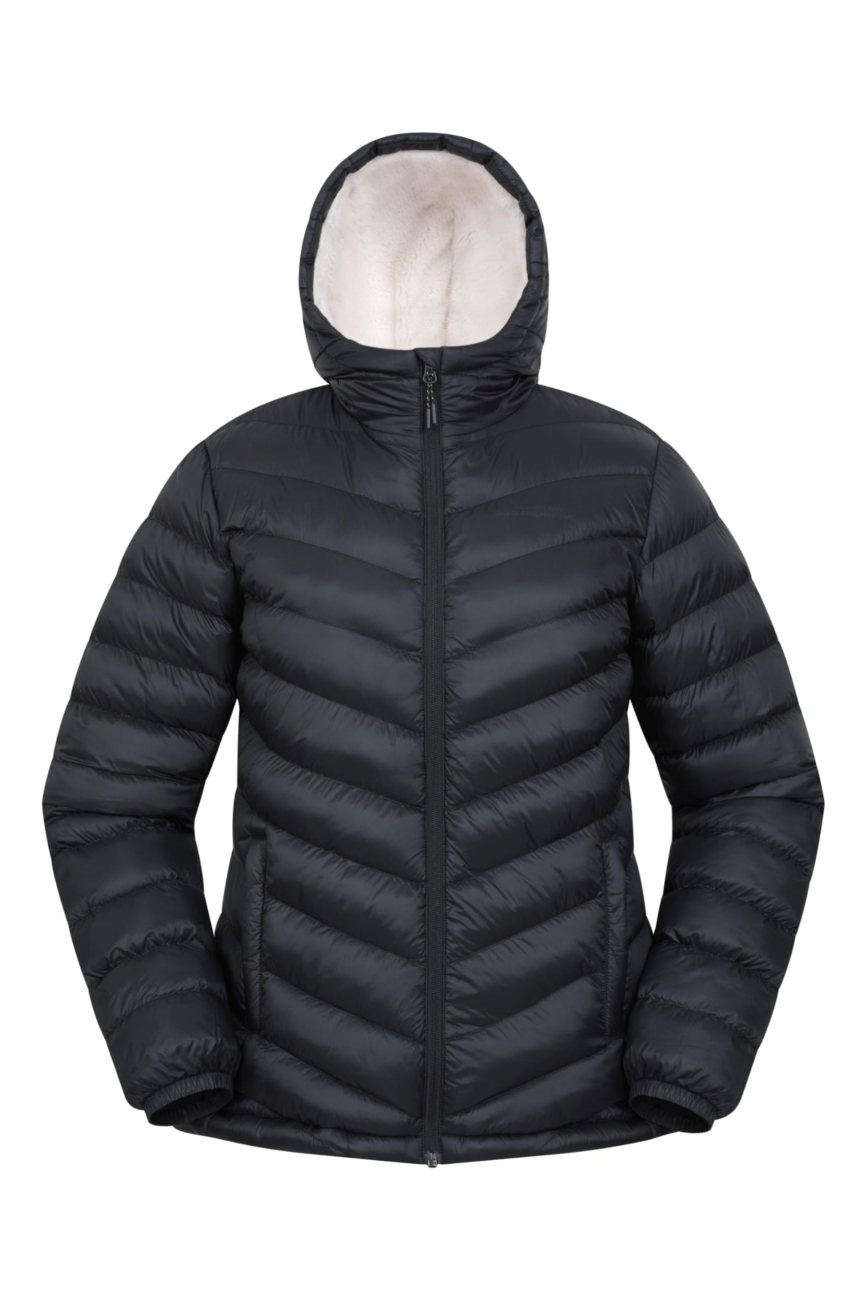 Mountain Warehouse Damenjacke Seasons Wattierte Damenjacke mit Fellfutter