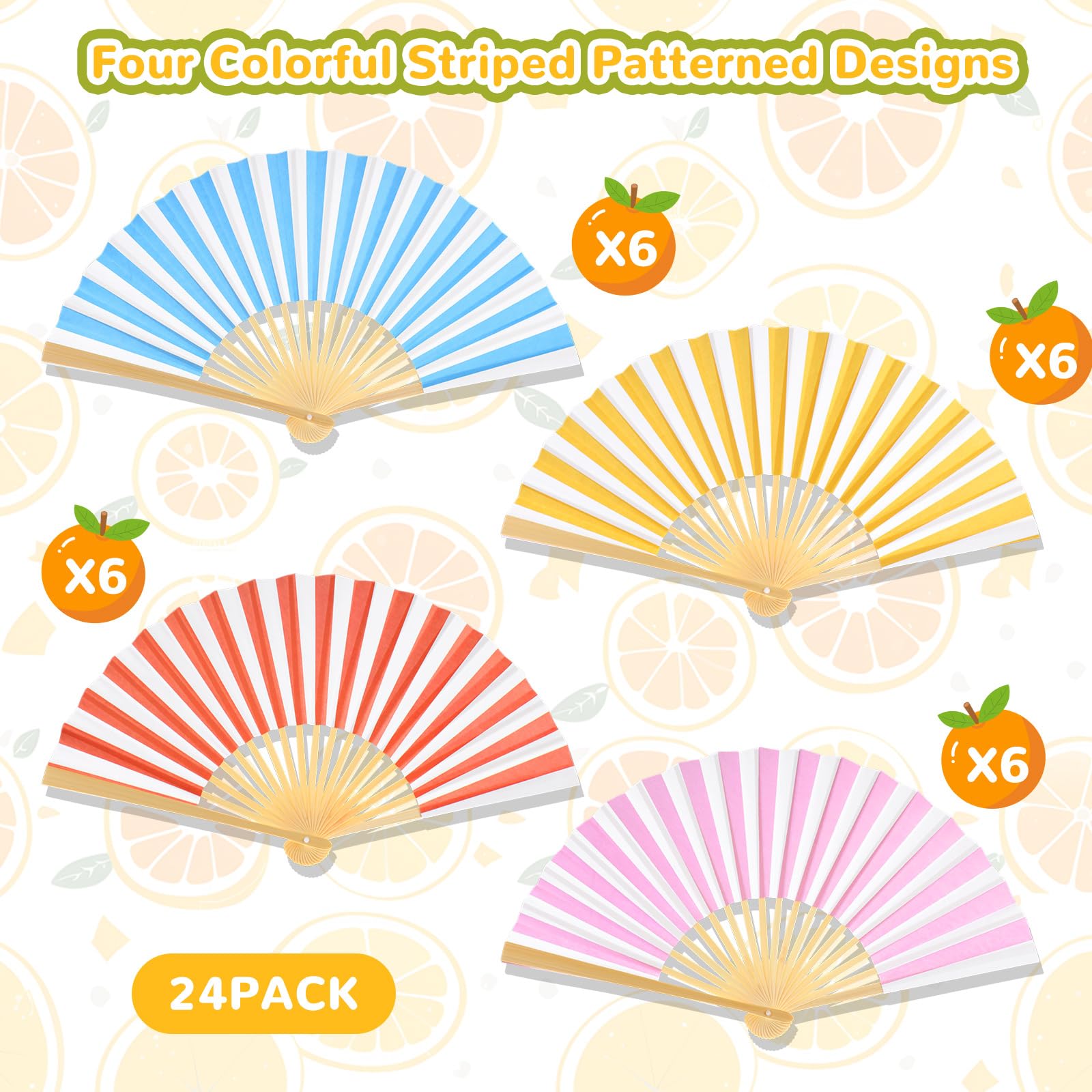 Mehrfarbiger Faltfächer aus chinesischem Papier, faltbar, für Frauen, bunte Papierfächer, dekorative Hände, Fächer für Frauen, Hochzeit, Kirche, Party, Gastgeschenke, Heimdekoration, Geschenk