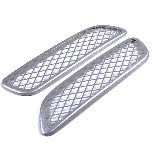 Miniatura 7 de Moittellc Cubierta protectora de luces antiniebla para automóvil compatible con Chevy Corvette C6 2005-2013, accesorios de cubierta de luces de