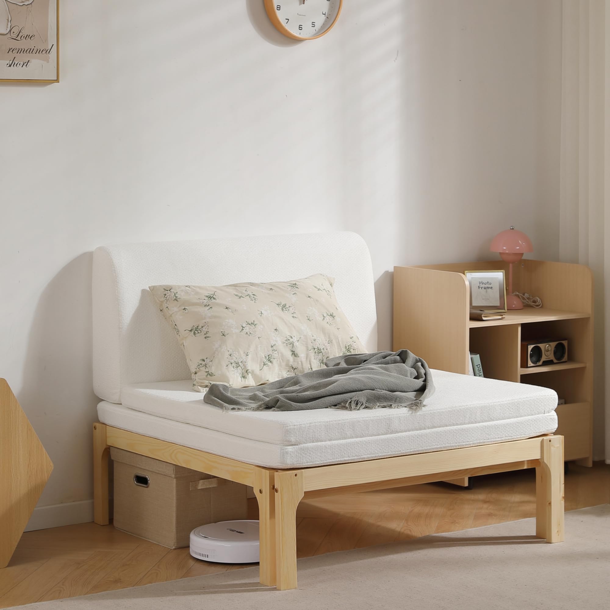 Amazon|ディベッド ソファベッド シングル 天然木製 伸長式ベッド Amazon|ディベッド ソファベッド シングル 天然木製 伸長式ベッド