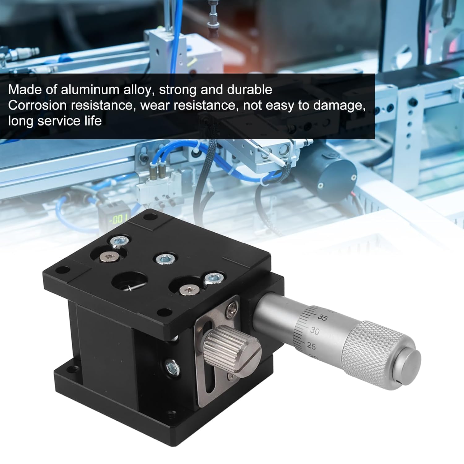 LZ40 Manueller Lineartisch aus Aluminiumlegierung mit Z-Achsen-Schiebetisch für Genaue Ausrichtung und Positionierung