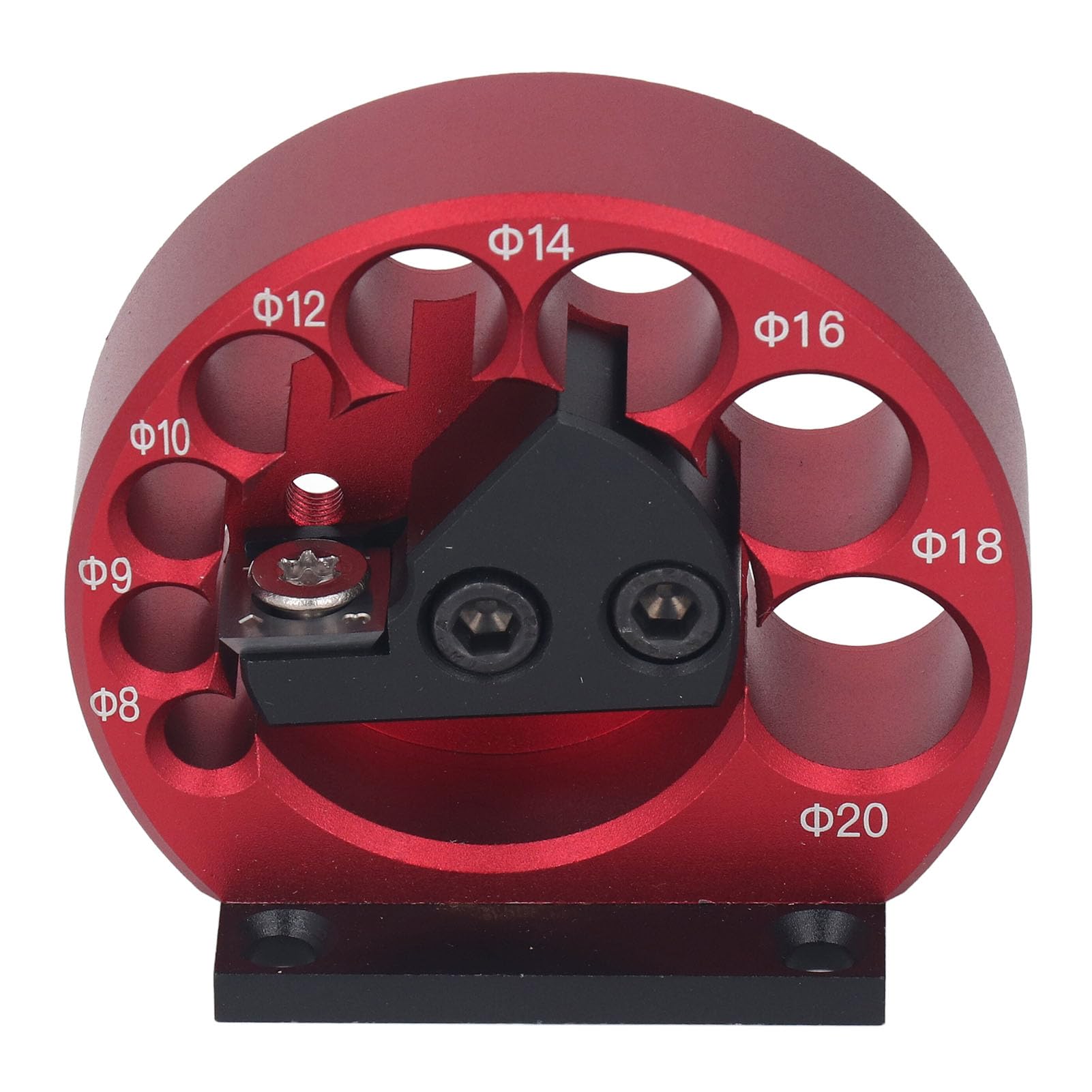 Strumento Ausiliario per Barra Tonda per Fresatura di Tasselli per Trapano Elettrico Strumento Ausiliario per Tasselli 8-20 Mm per Lavorazione del Legno, Perni
