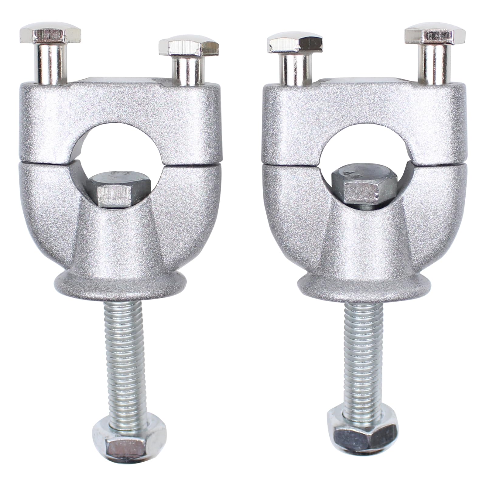 2Pcs 22mm 7/8 Inch Handlebar Risers Mount Clamps