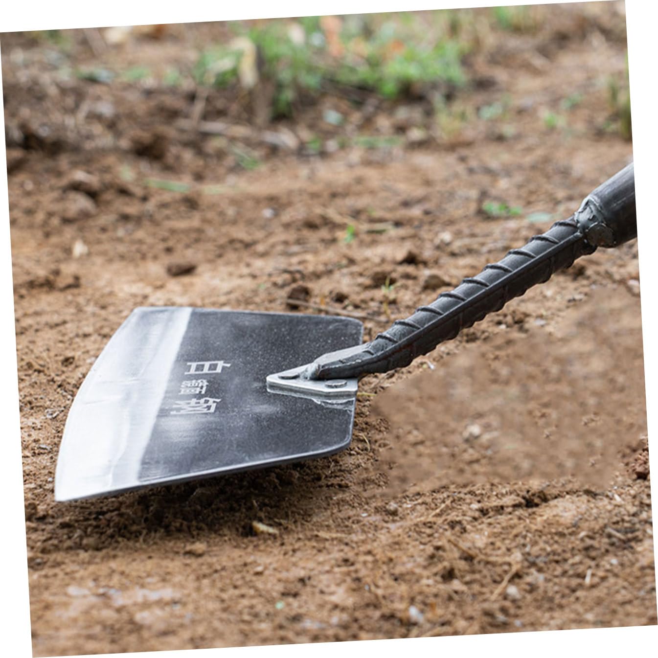 Stabile Gartenschaufel aus Metall zum Jäten und Graben Robuste Handschaufel für Gartenarbeit mit Optionalem Griff zum Unkrautentfernen und Pflanzen Umsetzen