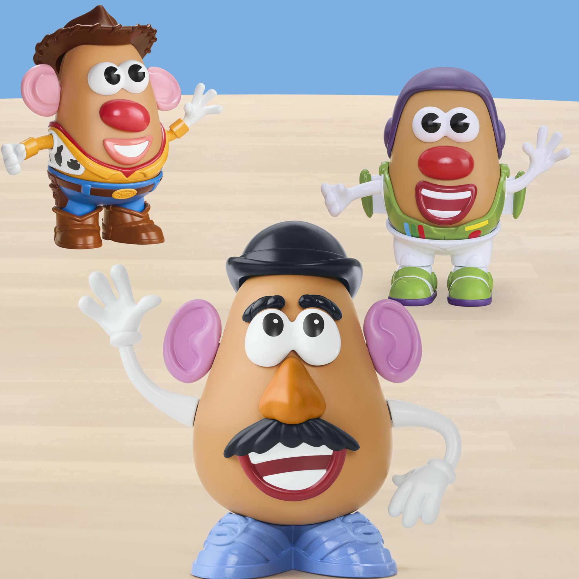 Potato Head Gadający Pan Bulwa z filmu "Toy Story 5" wytwórni Disney/Pixar z ponad 25 efektami dźwiękowymi i wypowiadanymi frazami, zabawki przedszkolne dla dzieci w wieku od 2 lat - wersja angielska