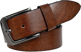 leder luxus Leather Belt for Men | Casual Wear | Formal Leather Belts | Brown colour | Belt width 40mm.-picture-20