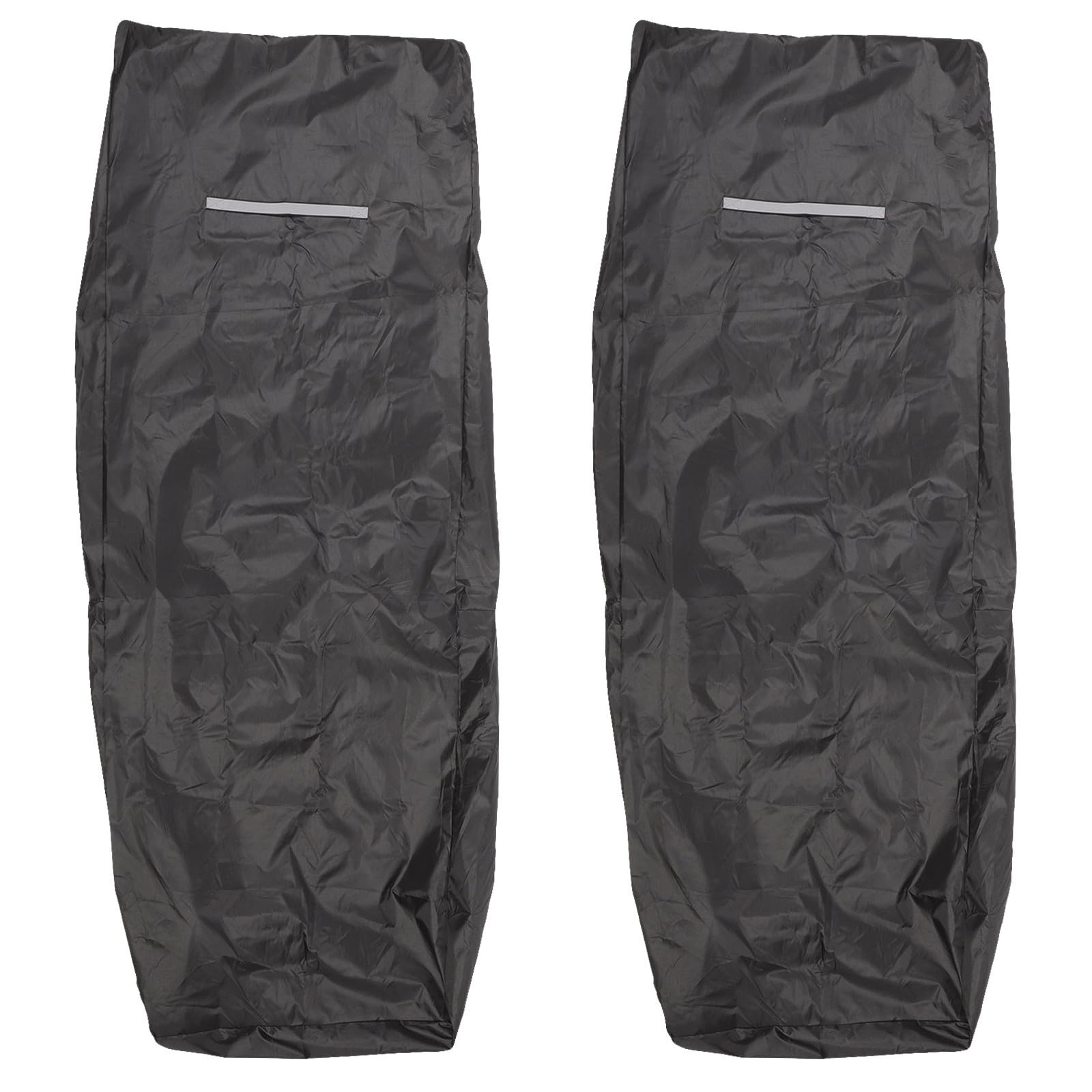 2 Piezas Cubierta para Cortacésped de Oxford, Negra
