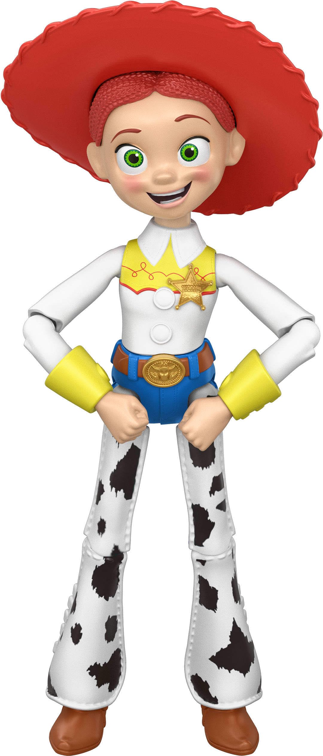 Mattel Disney Pixar Toy Story 5 „Tańcząca” kowbojka Jessie Figurka z funkcją (ok. 30 cm), 12 punktów ruchu, filmowy wygląd, zabawka dla dzieci 3+, JKV40