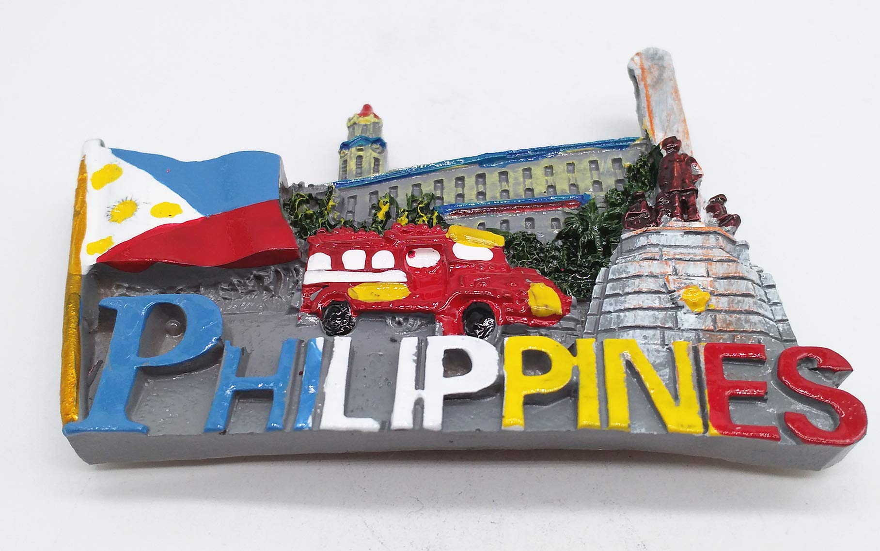 Filippijnen Magneet Filippijnen Seven Island Palawan 3D-koelkastmagneet Ambachten Souvenir Kristal Magneten Collectie Reisgeschenk