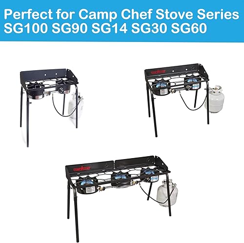 Miniatura 6 de Taza de grasa y bandejas de goteo de aluminio (paquete de 10) para parrillas de Camp Chef, bandeja colectora de goteo/taza de recolección de grasa