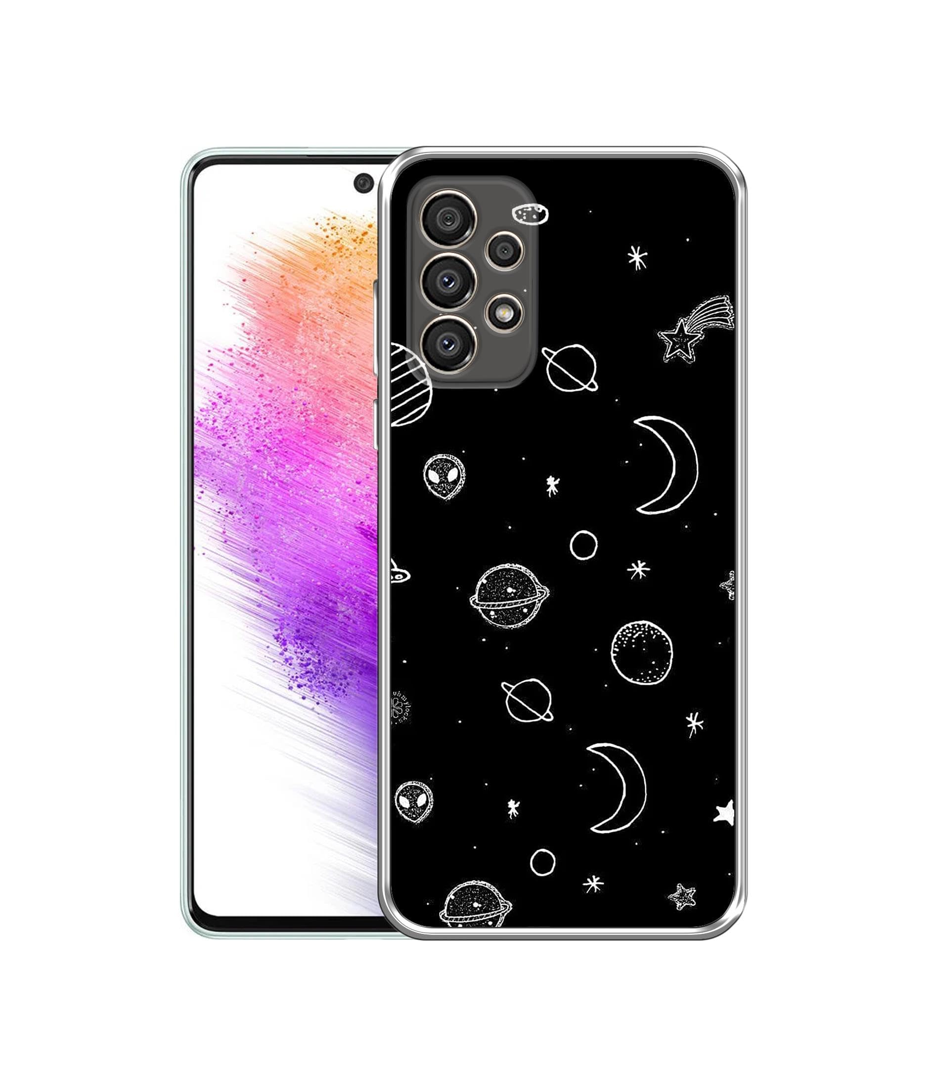 Casotec Basic Case for Samsung Galaxy A73 5G (Silicone_Multicolor) (B0C1VY1TDK) Amazon Price History, Amazon Price Tracker