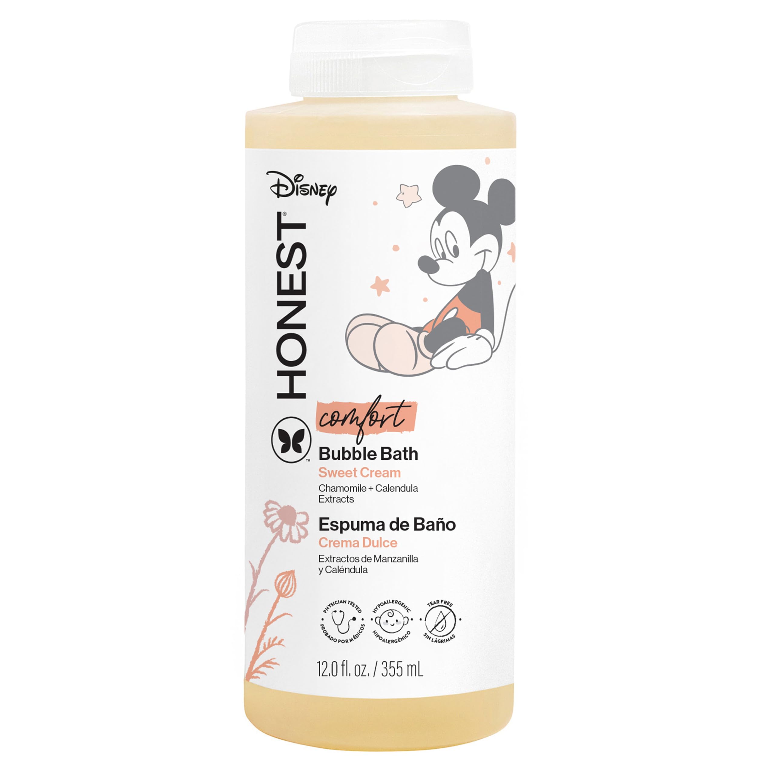 The Honest Company Bubble Bath, Disney’s Mickey Mouse Comfort Sweet Cream