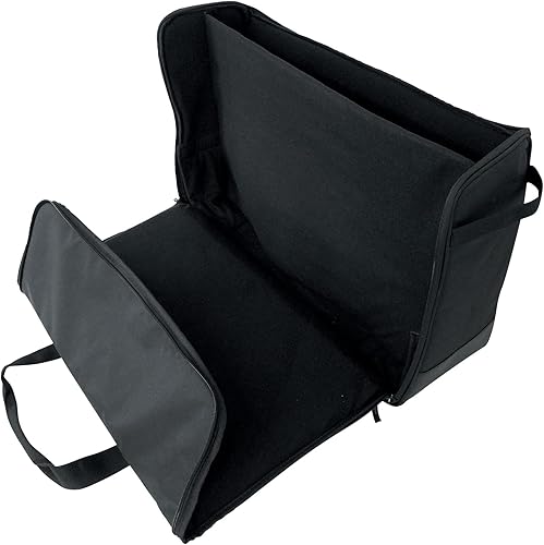 Miniatura 23 de Rockville TVB2732-2 Bolsa acolchada para 1 o 2 monitores LCD de 27-32 pulgadas, compartimentos dobles, divisores ajustables, correa de hombro