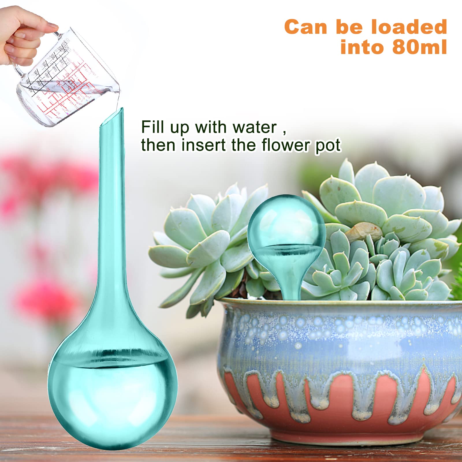 12 Globes D'Arrosage Automatiques - Boules D'Irrigation Pour Plantes En Pot