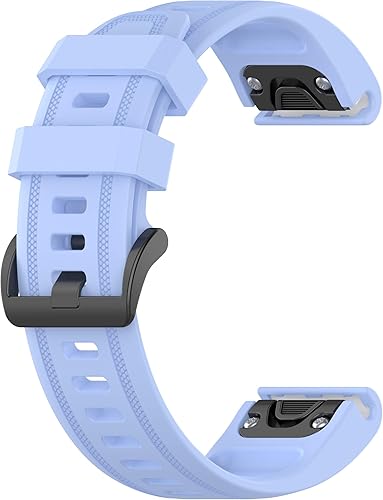 Vista 28 de Correas de reloj Garmin Fenix 6S Pro para mujeres y hombres, Fenix 5S Plus Band de 0.787 pulgadas (0.787 in), correas de repuesto de silicona