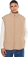 UGG Unisex Sun Splatter Reversible Vest - Plush UGGfluff Print & Quilted Sun Logo Fleece