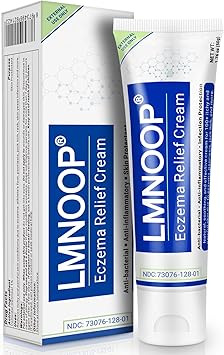 Eczema Cream, Maximum Strength Treatment Ointment for Rash, Psoriasis, Dermatitis, Urticaria, Jock Itch, Fungal Infection, Anti-Itch, Relief for Sensitive, Irritated Skin 1.76oz