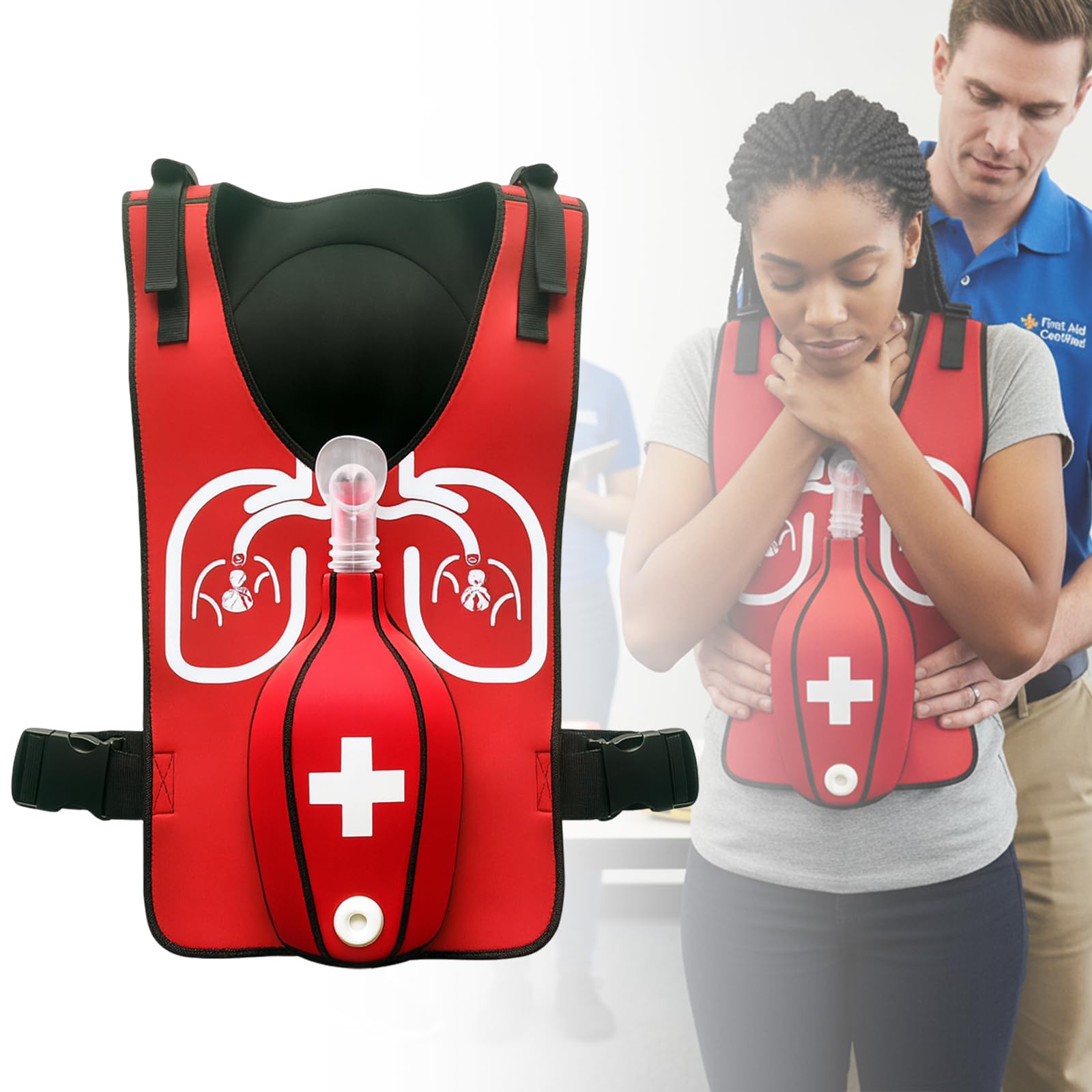Amazon.com: Upgraded Heimlich Practice Training Vest - Anti