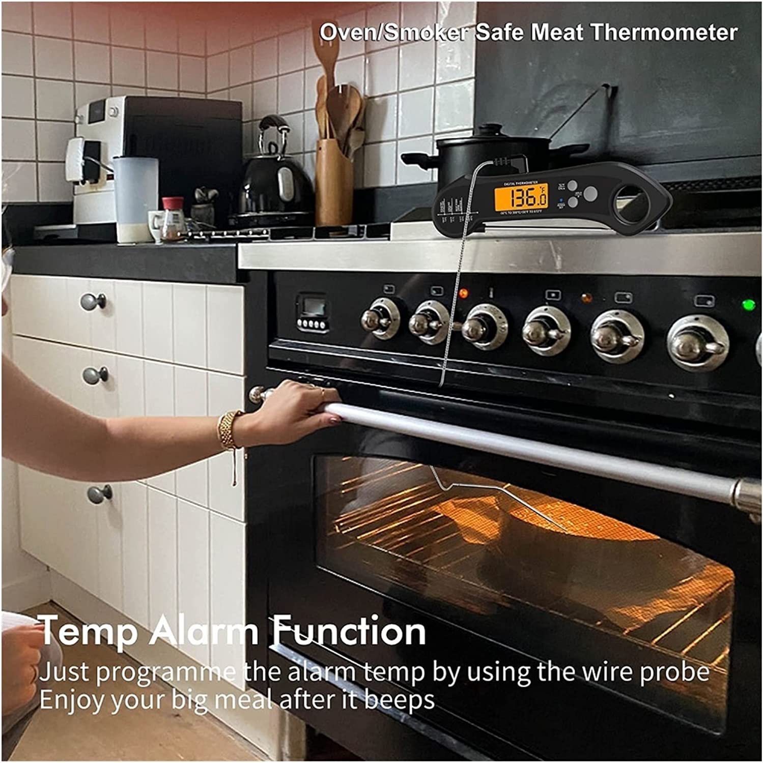 Thermomètre Alimentaire Cuisine Numérique Cuisson Sonde Alimentaire Thermomètre Cuisine Outils