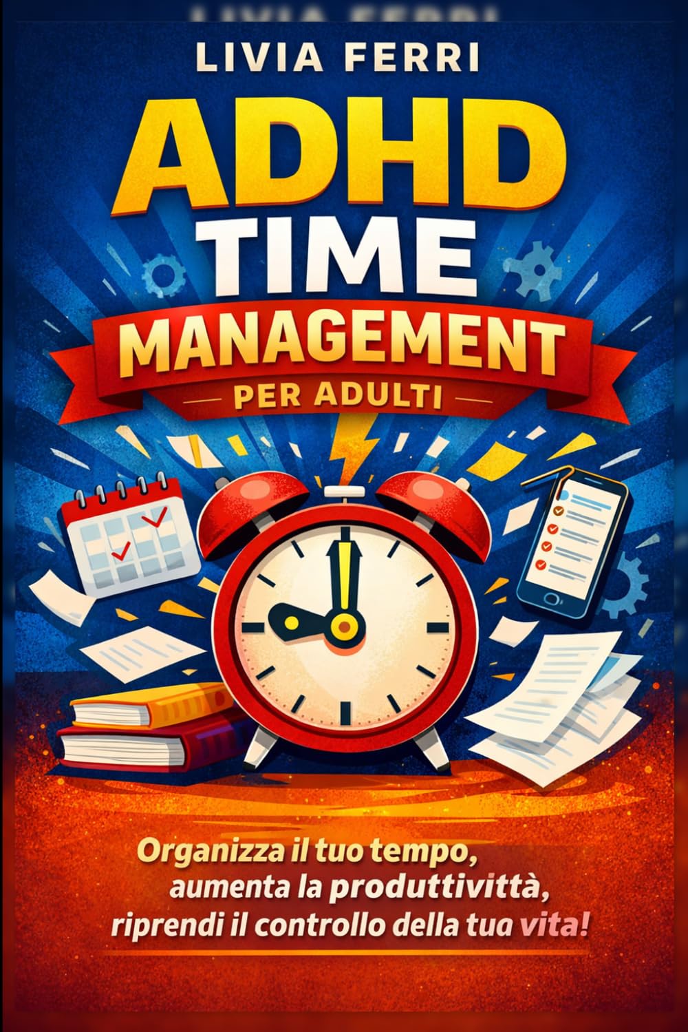 ADHD Time Management per Adulti: Strategie pratiche per organizzarti, ridurre il caos mentale e finire ciò che inizi