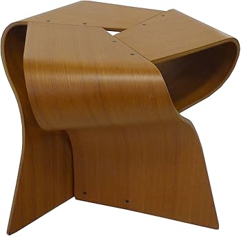 Amazon.co.jp: 天童木工 マッシュルームスツール チーク S-7297 TK-NT