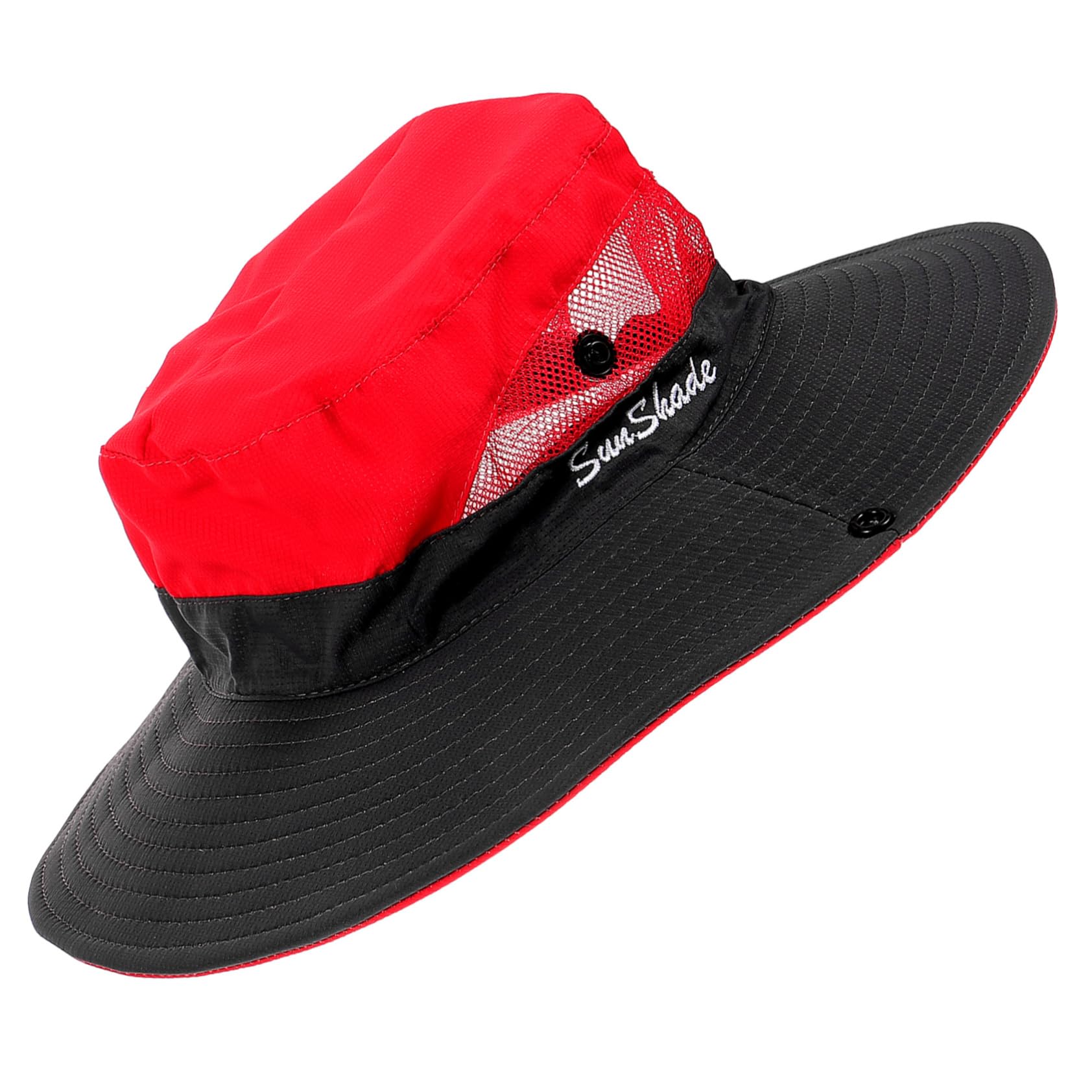 WOFASHPURET Sun Protection Bucket Hat Straw Women Hat Fashion for Outdoor Activities Red