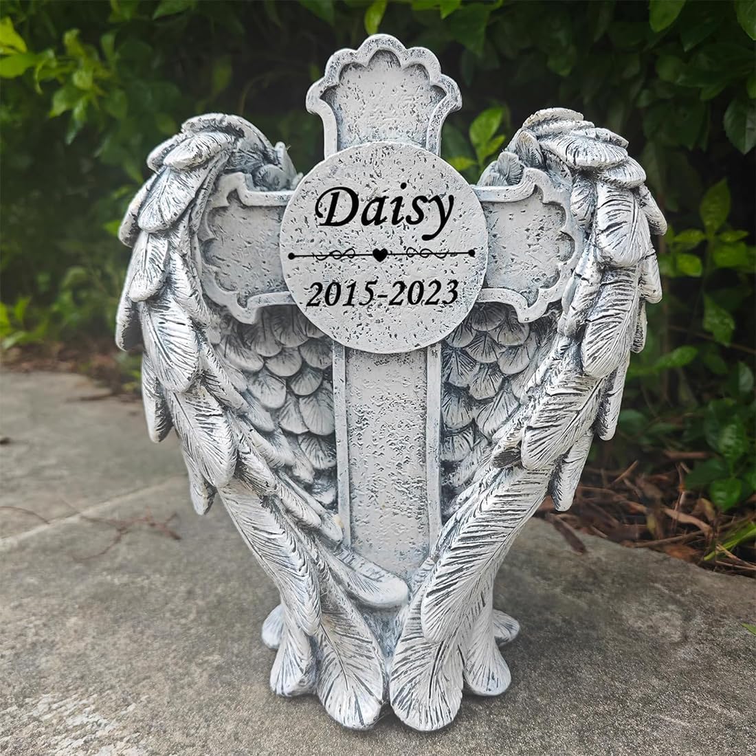 Piedra conmemorativa de perro con grabado duradero para mascotas