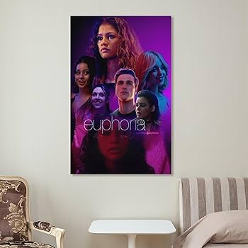Euphoria Movie Poster Canvas Art Poster And Wall Art Picture