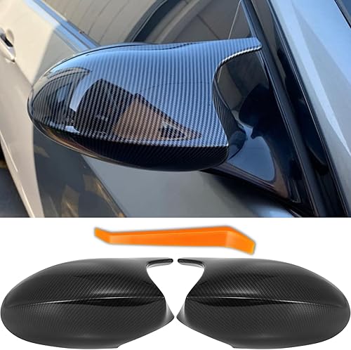 1 par de cubiertas de espejo lateral de coche de repuesto para BMW Serie 3 2005-2008 E90 E91 E92 E93 320i 325i 330i Pre Lci Modelo Exterior