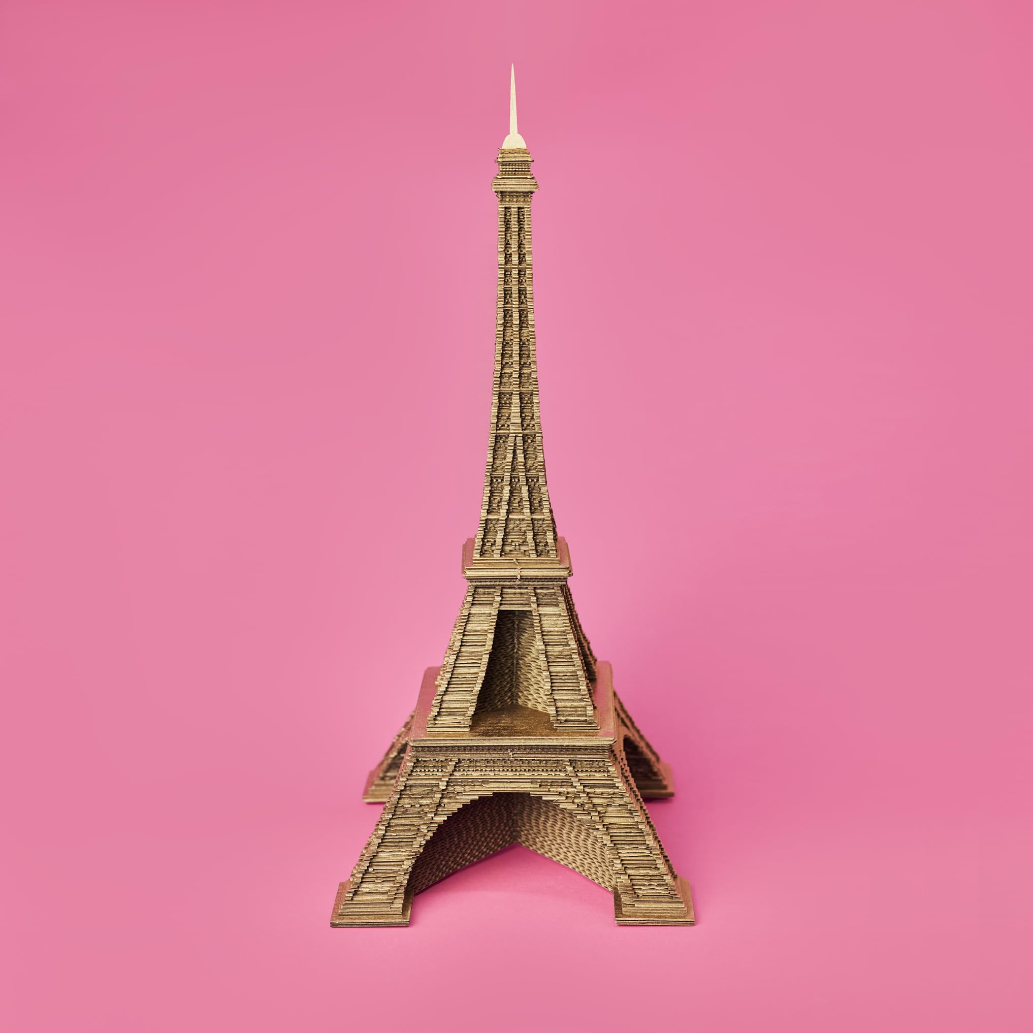 Tour Eiffel Puzzle 3D en Carton – Maquette à Monter | 224 Pièces, 36 × 16 × 16 cm – Kit Sculpture DIY à Peindre, Matériaux Recyclés, Ados & Adultes, Idée Cadeau Déco