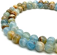 Vista 11 de ABCGEMS - Cuentas de granate hesonita ámbar y naranja madagasquino (color naranja pardusco raro) piedra de cristal de energía curativa de chakra