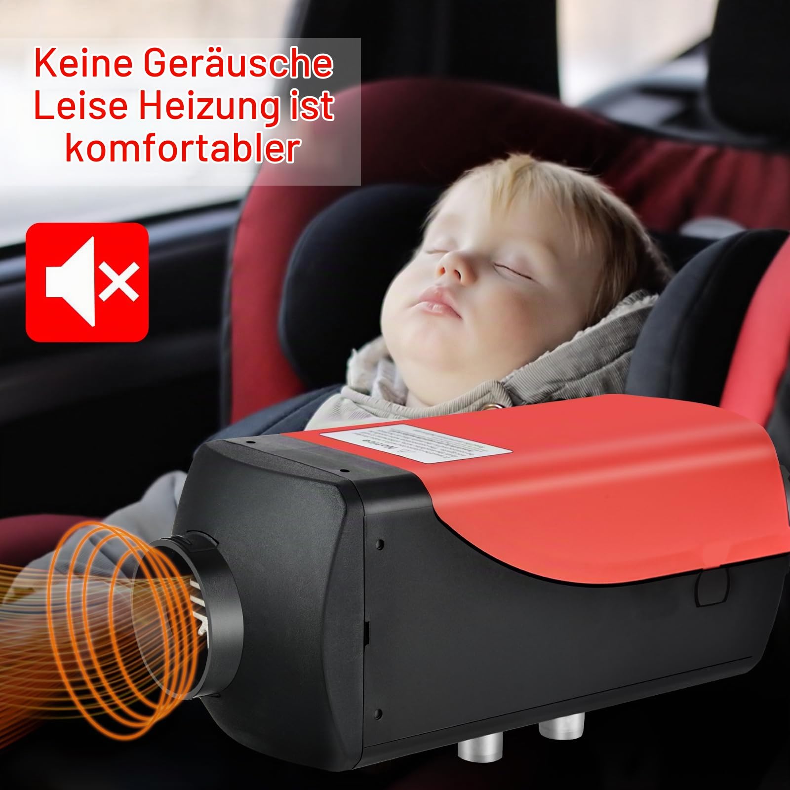 SHAVINGFUN Standheizung Diesel,5kw Diesel Standheizung,12V Standheizung Luftheizung mit LCD Schalter Diesel Lufterhitzer,Chnell heizende Dieselheizung für Auto RV Boote LKW Wohnmobil Bus